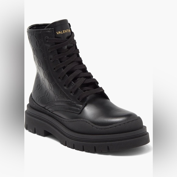 Valentino by Mario Valentino women’s combat Boots - Picture 1 of 3
